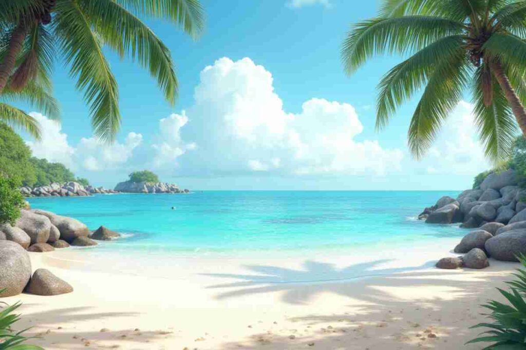 Paradiso tropicale per le vacanze
