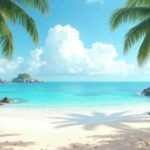 Paradiso tropicale per le vacanze