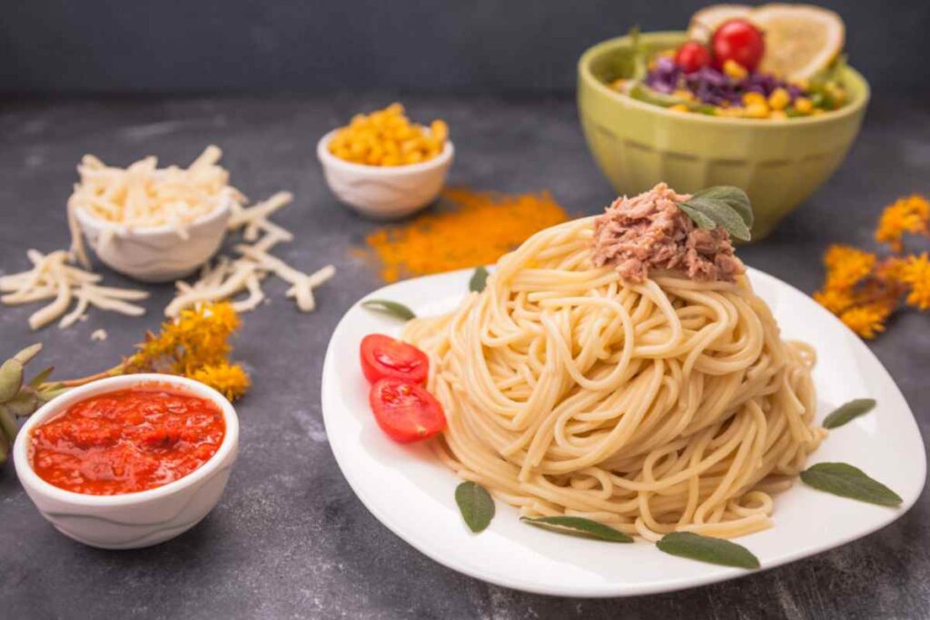 Spaghetti al tonno