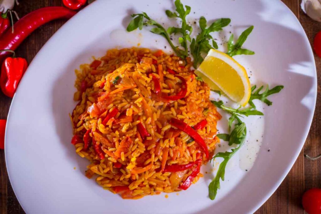 Risotto peperoni