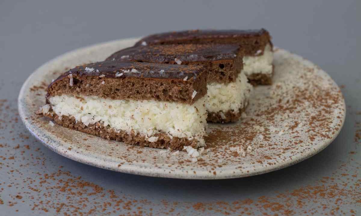 Torta cocco cioccolato