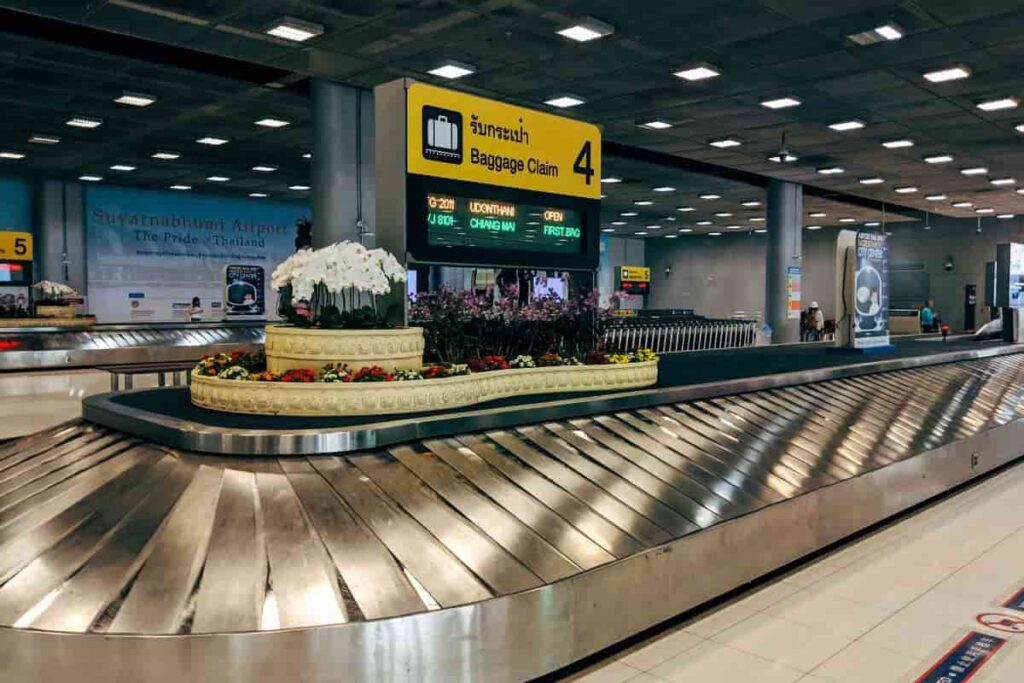 trucco valigia aeroporto