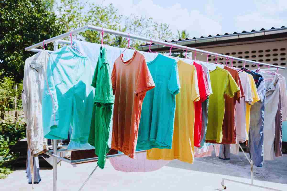 perchè non asciugare il bucato al sole