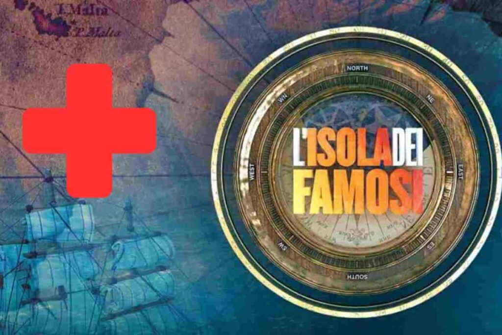 isola dei famosi naufraghi in ospedale