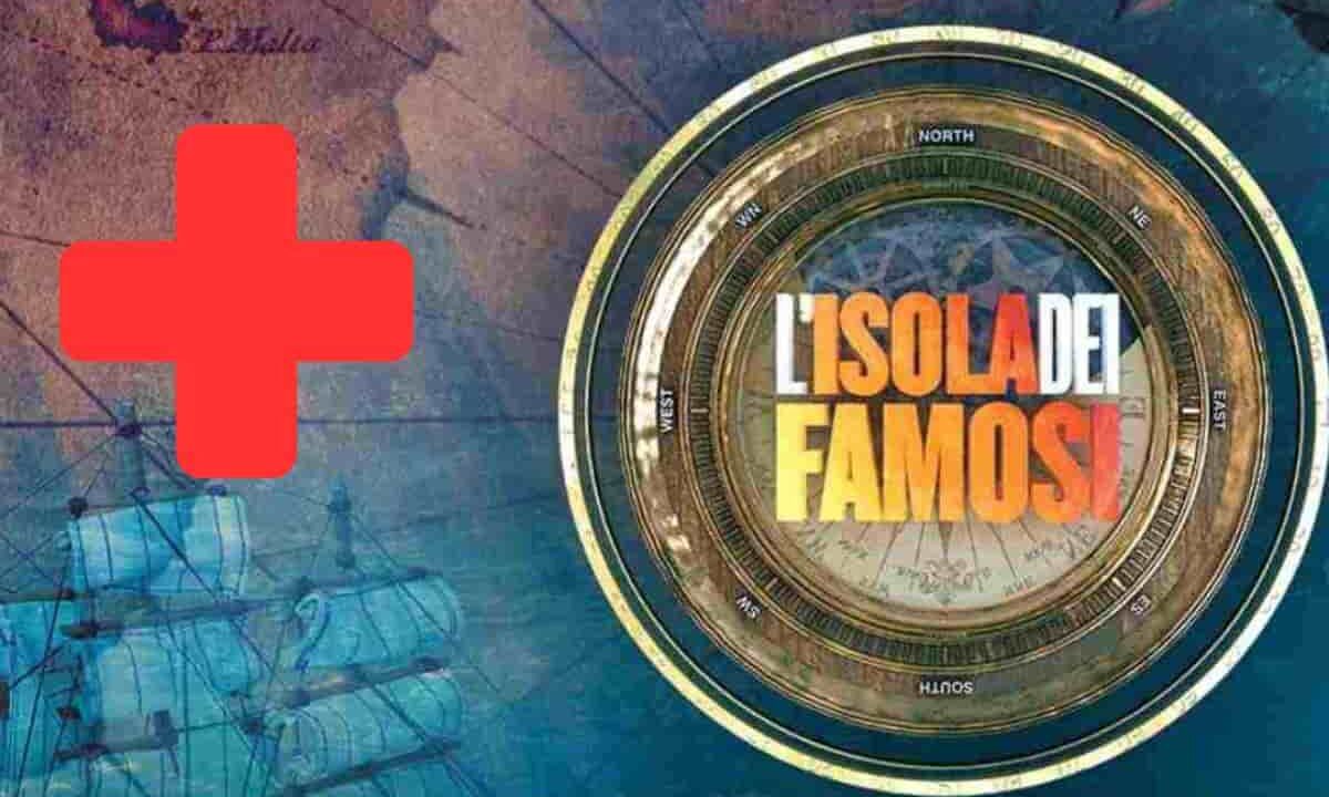 isola dei famosi naufraghi in ospedale