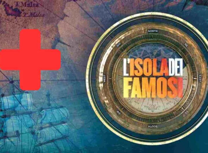 isola dei famosi naufraghi in ospedale